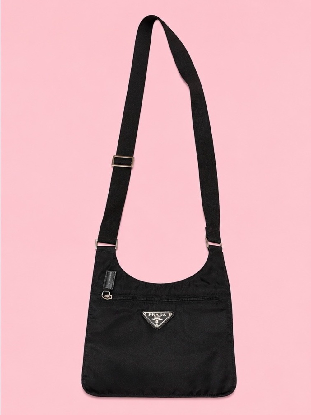 Prada Black Nylon Crossbody Bag - Picture 2 of 3